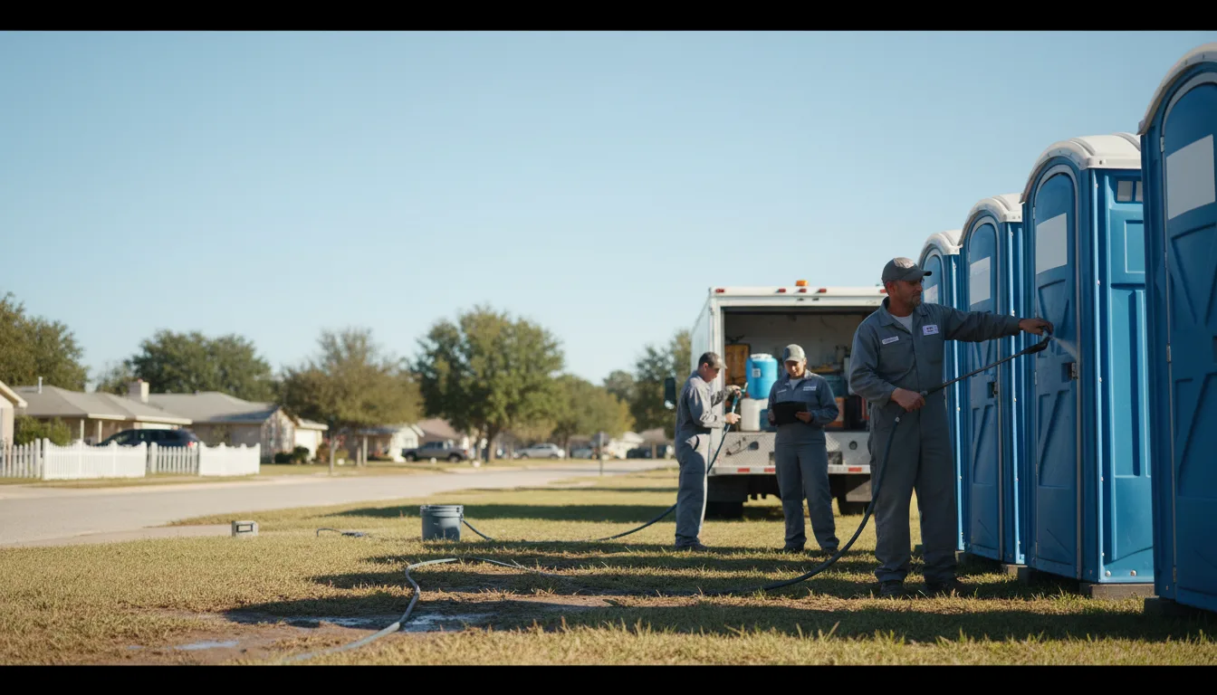 Long-Term Portable Toilet Rental in Opolis, KS near me